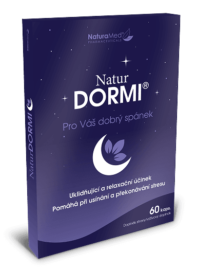 Balenie výživového doplnku NaturDORMI.